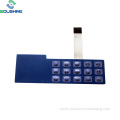 Blue Electronic scale embossed metal dome membrane switch